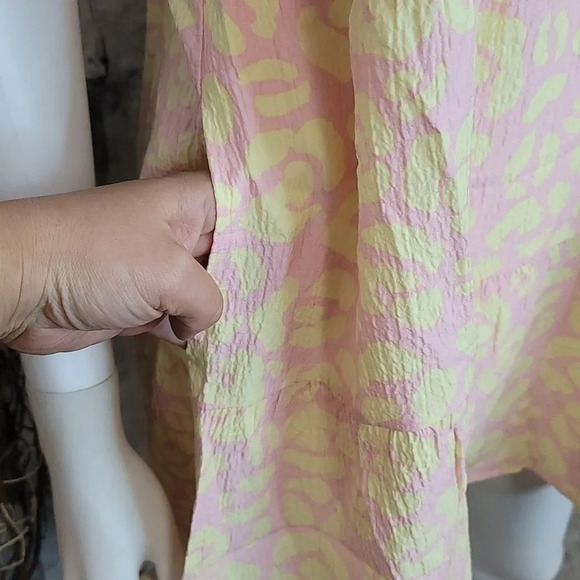 Smym CAROLINE MINI DRESS LEMONADE CHEETAH - Picture 4 of 9